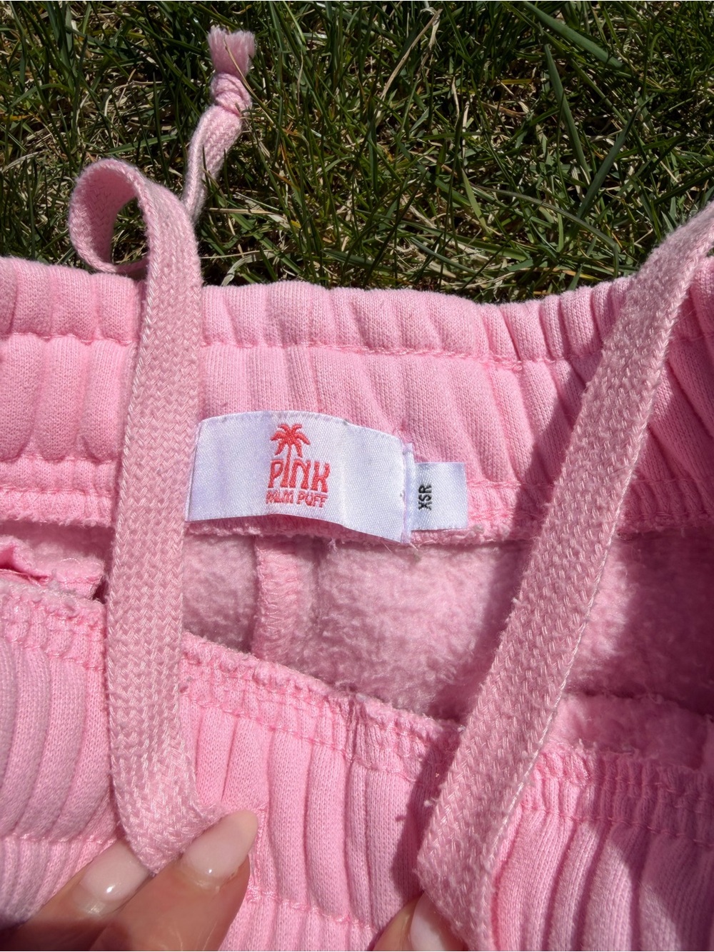 Pink Kids Sweat Shorts
